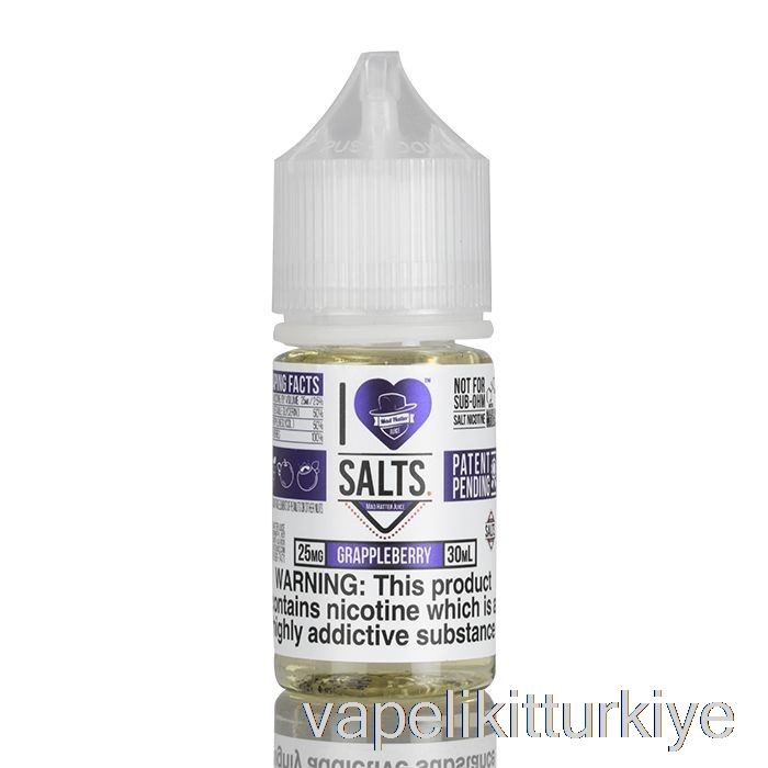 Vape Elektronik Sigara Grappleberry - Tuzları Severim - 30ml 25mg